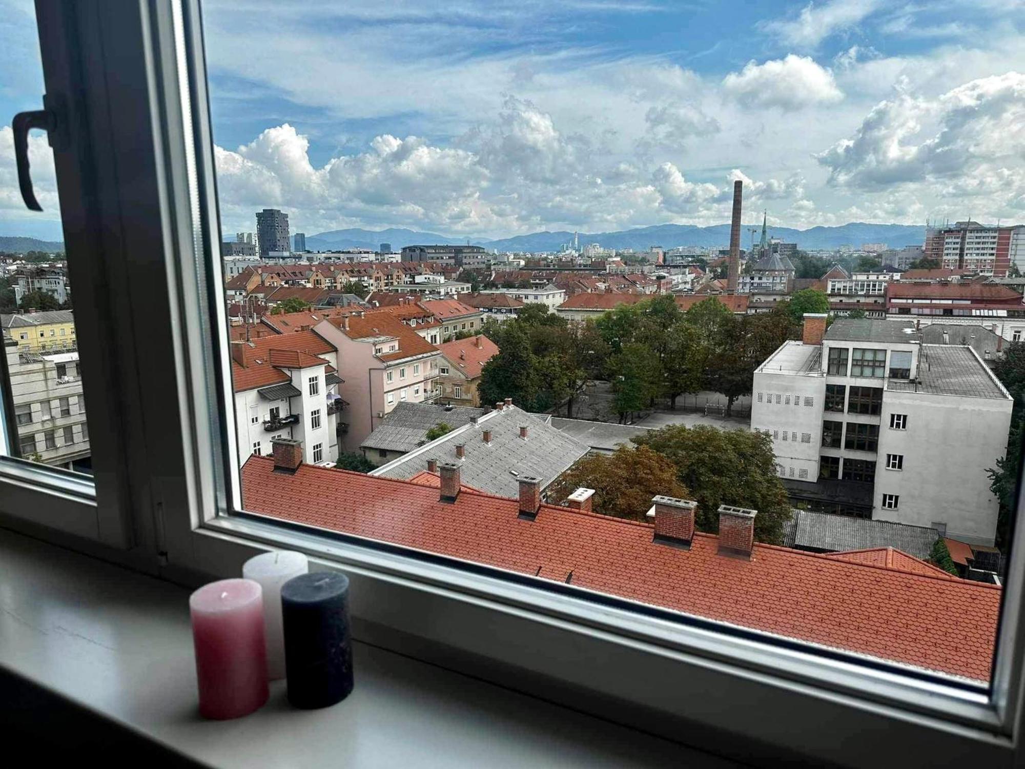 Ljubljana Center With A Castle View, Parking Apartment Ngoại thất bức ảnh